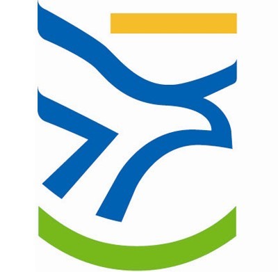Logo provincie Flevoland met kiekendief